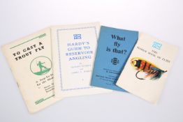 FOUR BOOKLETS ON FLY FISHING