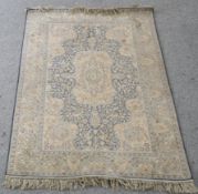 A SILK PRAYER RUG