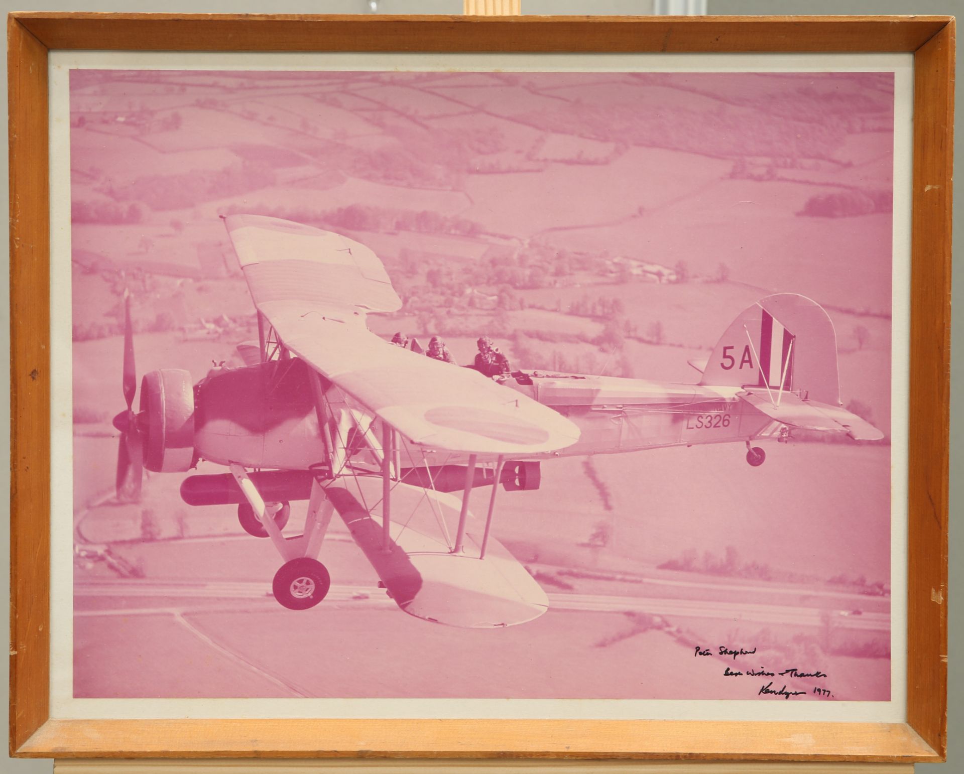 EIGHT VARIOUS PRINTS AND OTHER WORKS RELATING TO THE AIRFORCE - Image 6 of 8