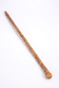 A CARVED WOOD DAGGER STICK