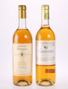 TWO BOTTLES OF DESSERT WINE