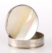 MOTHER OF PEARL SNUFF BOX