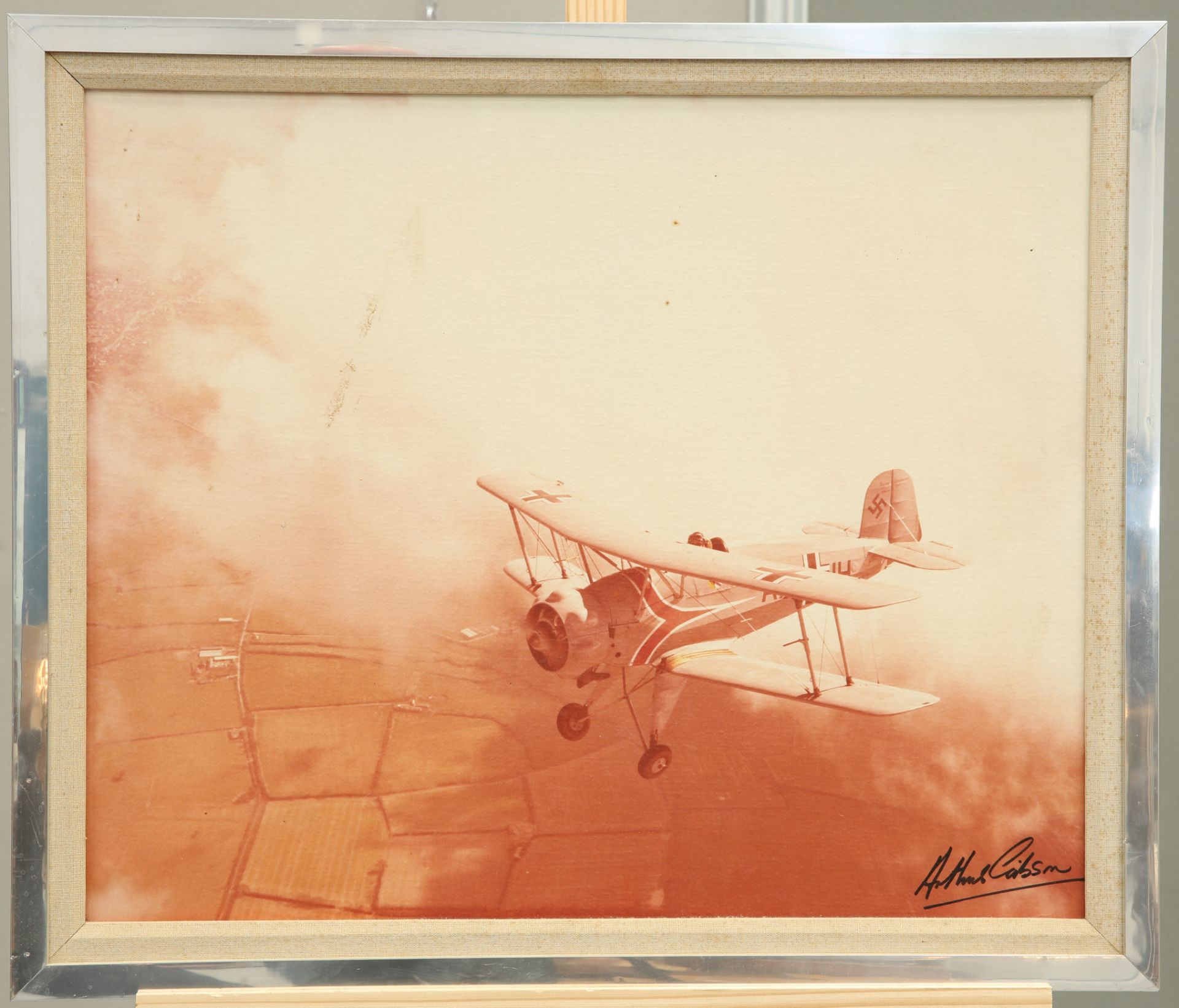 EIGHT VARIOUS PRINTS AND OTHER WORKS RELATING TO THE AIRFORCE - Image 7 of 8