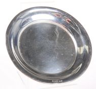 SILVER CIRCULAR COASTER