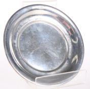 SILVER CIRCULAR COASTER