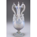 A VENETIAN OPAL GLASS VASE, CIRCA 1850