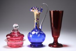 A GROUP OF GLASS