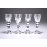 FOUR WINE GLASSES