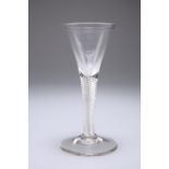 A GEORGIAN WINE GLASS