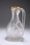 A BACCARAT GLASS LEMONADE JUG, LATE 19TH CENTURY