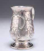 A GEORGE III SILVER MUG