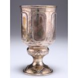 A VICTORIAN SILVER GOBLET