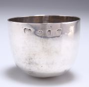 A GEORGE II SILVER TUMBLER