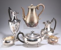 A GROUP OF SILVER-PLATE