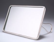A CHINESE EXPORT SILVER TABLE MIRROR