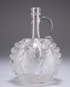 A BULBOUS CONTINENTAL FLAGON, CIRCA 1820