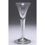 AN AIR TWIST WINE GLASS, CIRCA 1770
