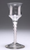AN OPAQUE TWIST WINE GLASS, CIRCA 1760