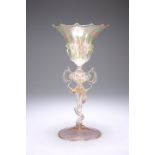 A VENETIAN 'SERPENT STEM' GOBLET