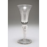 A GENEROUS WINE GLASS, CIRCA 1780