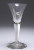 AN AIR TWIST WINE GLASS, CIRCA 1770