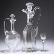 A GROUP OF GLASS,