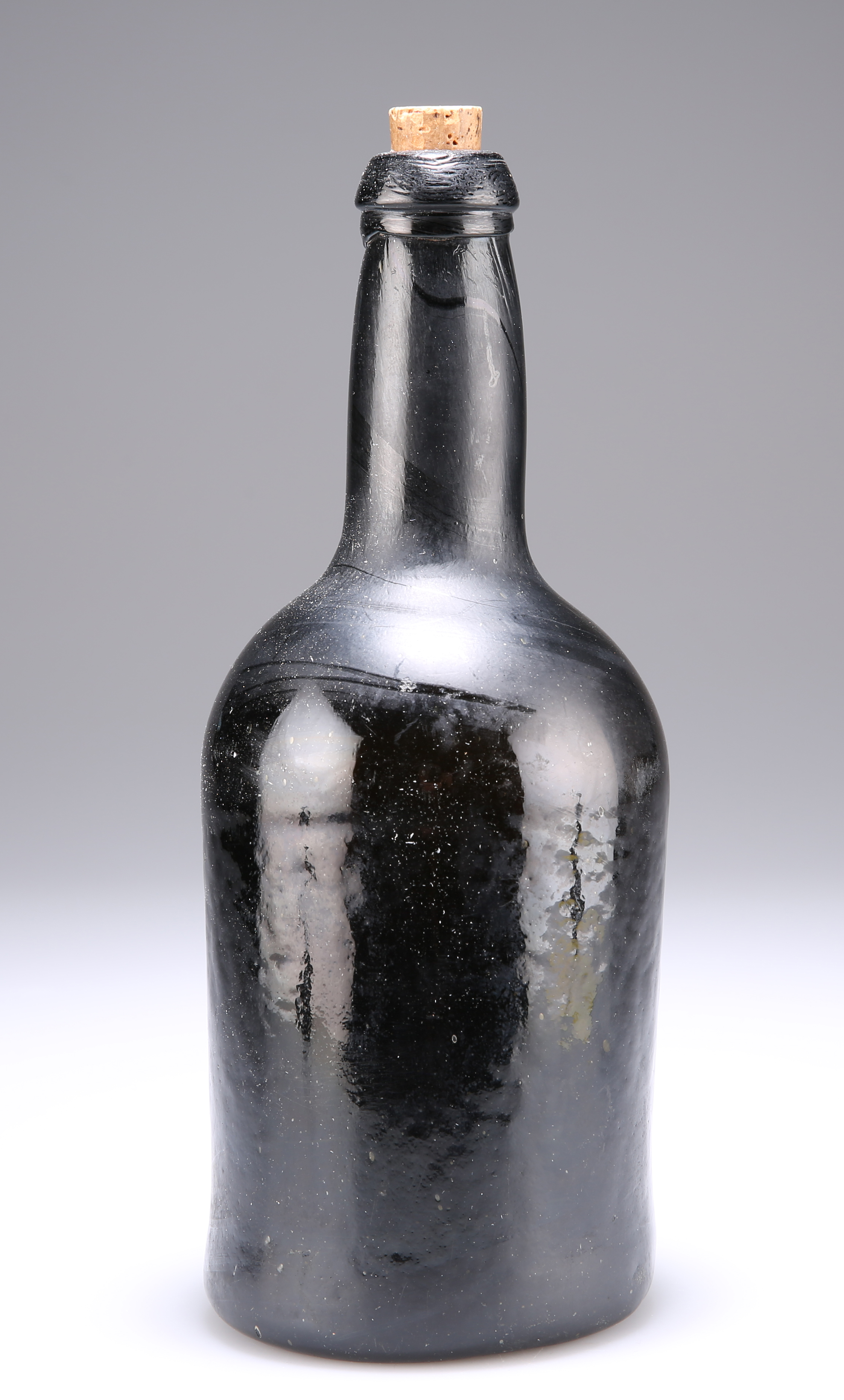 A BROWN GLASS BOTTLE - Image 2 of 2