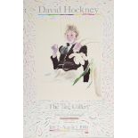 DAVID HOCKNEY (BORN 1937), AN EXHIBITION POSTER FOR THE TATE GALLERY EXHIBITION