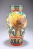 A LARGE DENNIS CHINA WORKS VASE BY SALLY TUFFIN