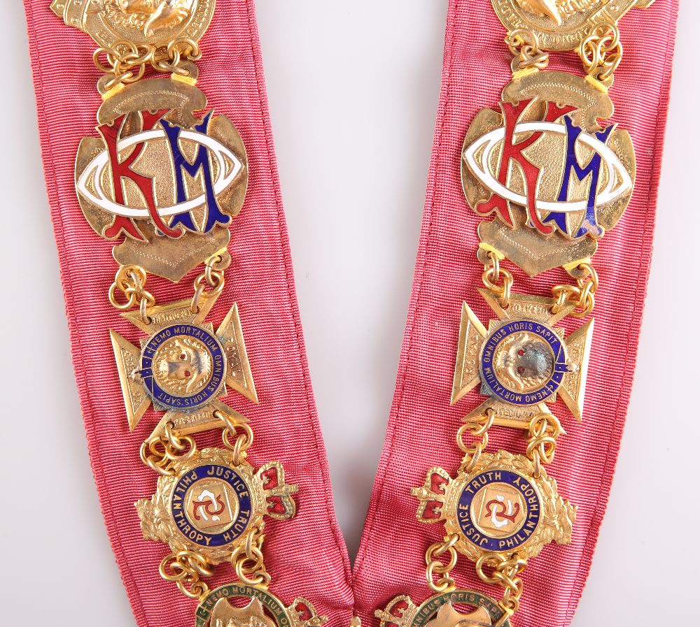 A ROYAL ORDER OF ANTEDILUVIAN BUFFALOES CEREMONIAL CHAIN - Image 3 of 4
