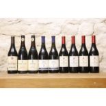 9 BOTTLES MIXED LOT FINE ITALIAN CLASSIC WINES FROM PIEDMONT COMPRISING : 2 BOTTLES BAROLO ‘