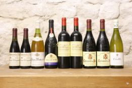 9 BOTTLES INCLUDING HALF BOTTLES MIXED LOT GOOD FRENCH ‘FINE’ WINES COMPRISING