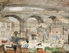 FREDERICK (FRED) CECIL JONES (1891-1966), TODMORDEN MARKET