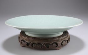 A CHINESE CELADON DISH