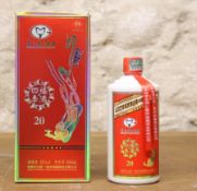 1 50cl. BOTTLE KWEICHOW MOUTAI ‘FLYING FAIRY’ “KWEICHOW MOUTAI GROUP” ‘20’ AN EXCEPTIONALLY RARE AN