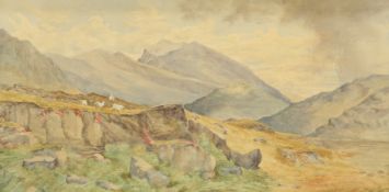 WILLIAM BELLERBY (AFTER WILLIAM MOORE), HELVELLYN FROM KESWICK ROAD