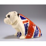 A ROYAL DOULTON MODEL OF A BRITISH BULLDOG