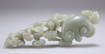 A CHINESE JADE CARVING