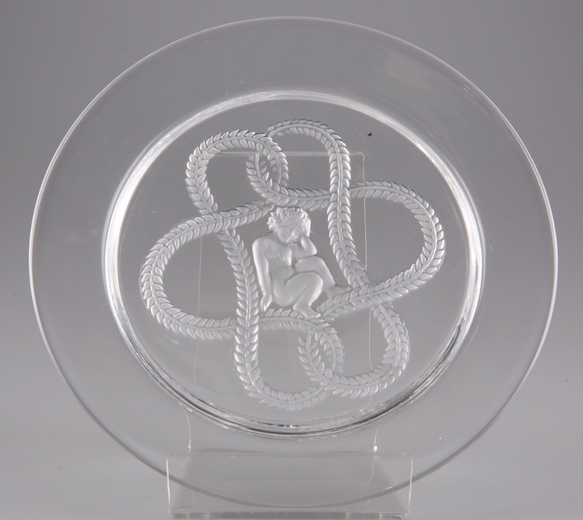 LALIQUE, A GLASS DISH - Image 2 of 2