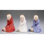 THREE ROYAL DOULTON FIGURES, "THIS LITTLE PIG"