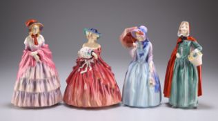 FOUR ROYAL DOULTON FIGURES