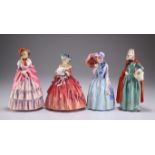 FOUR ROYAL DOULTON FIGURES