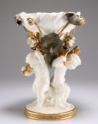 A MOORE BROTHERS PORCELAIN CENTREPIECE, CIRCA 1880-1890