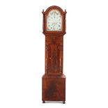 A SCOTTISH WILLIAM IV MAHOGANY EIGHT-DAY LONGCASE CLOCK