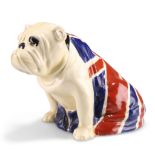 A ROYAL DOULTON MODEL OF A BRITISH BULLDOG