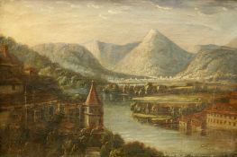 CONTINENTAL SCHOOL (19TH CENTURY), RIVER LANDSCAPE