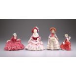 FOUR ROYAL DOULTON FIGURES