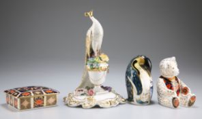 A GROUP OF ROYAL CROWN DERBY