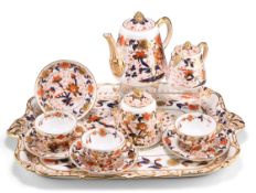 A DAVENPORT PORCELAIN TEA SERVICE, CIRCA 1870-1886