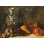 CONTINENTAL SCHOOL, STILL LIFE WITH FRUIT
